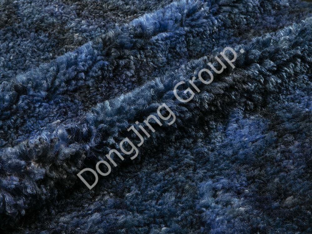 8KT0096-Plază rotundă, dezordonată, lână de soare, lână de plajă faux fur fabric