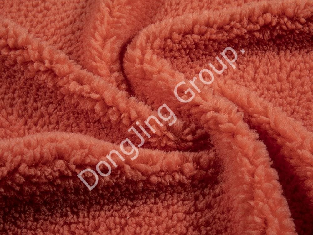 9P2077-Turmeric mandarina frumos asemănător lânii faux fur fabric