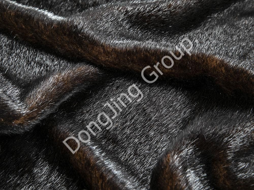 9P2563-Vizon maro faux fur fabric