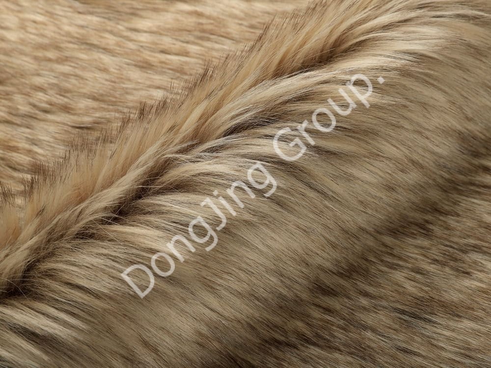 DP0615-Rolă ușoară vârf de păr de cămilă faux fur fabric