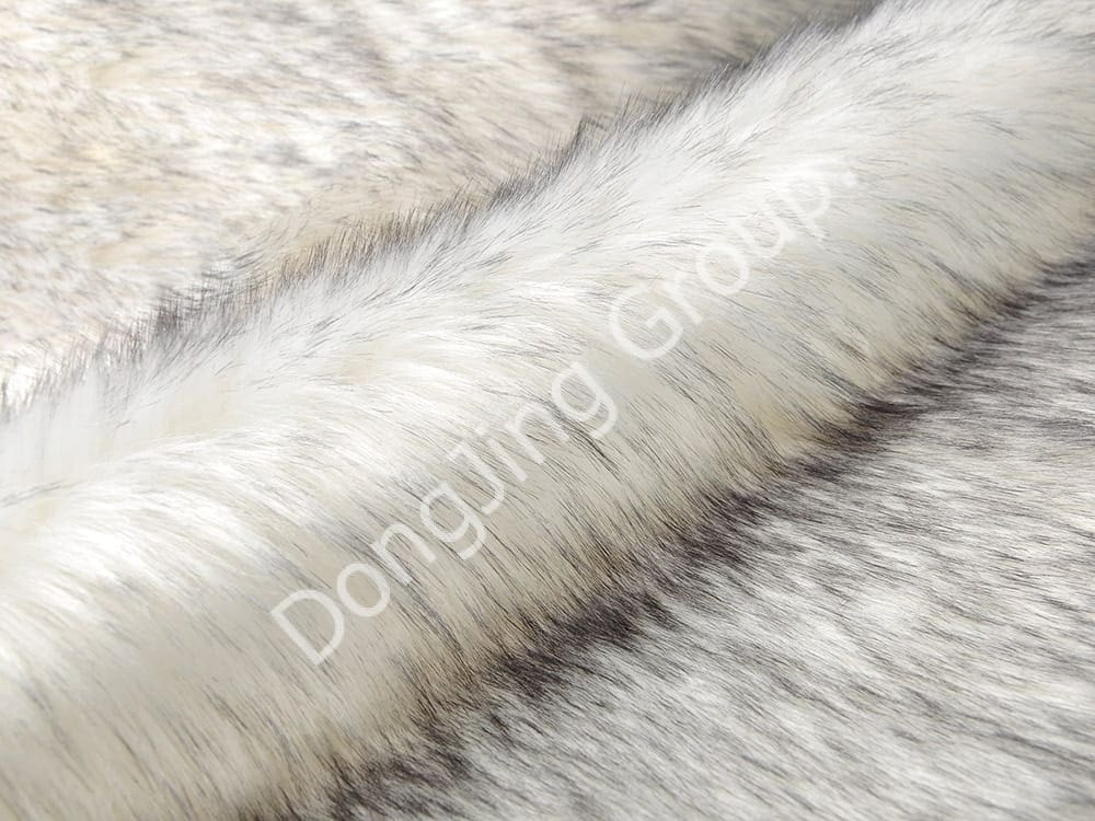 DP0657-vârf de păr alb faux fur fabric