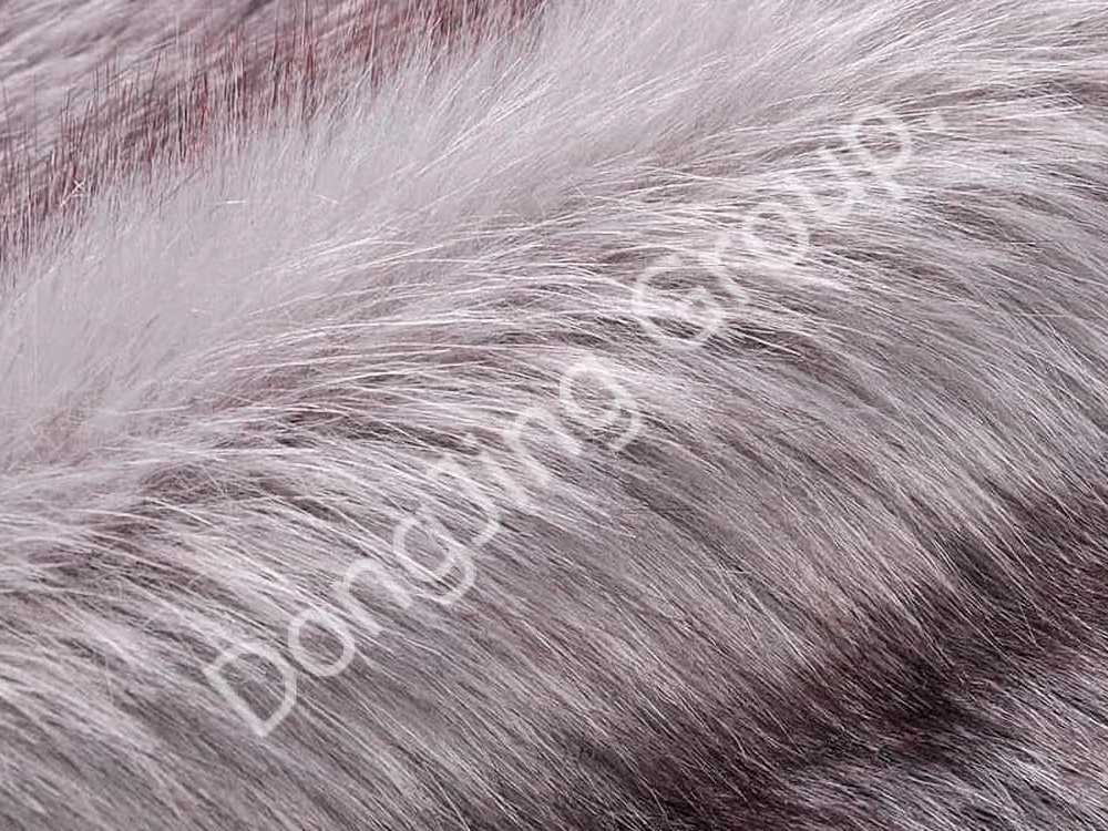 DP0699-Vârf vopsit cu gri mediu faux fur fabric