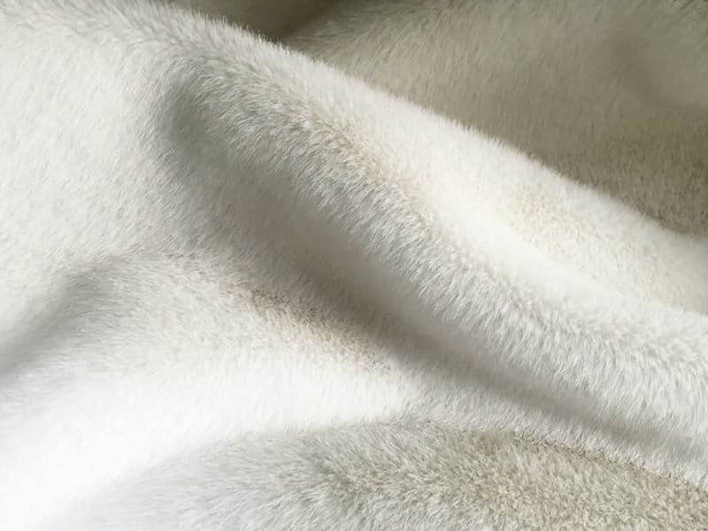 XKD0018-Vizonă albă sud-americană faux fur fabric